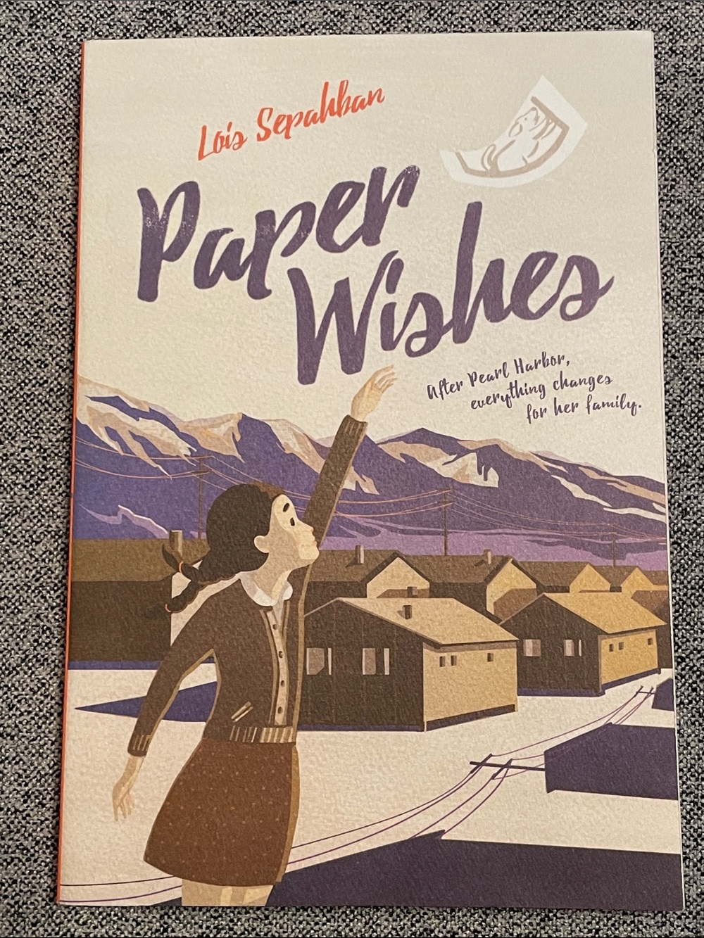 Paper Wishes by Lois Sepahban Pearl Harbor World War II Paperback Book Kids EUC